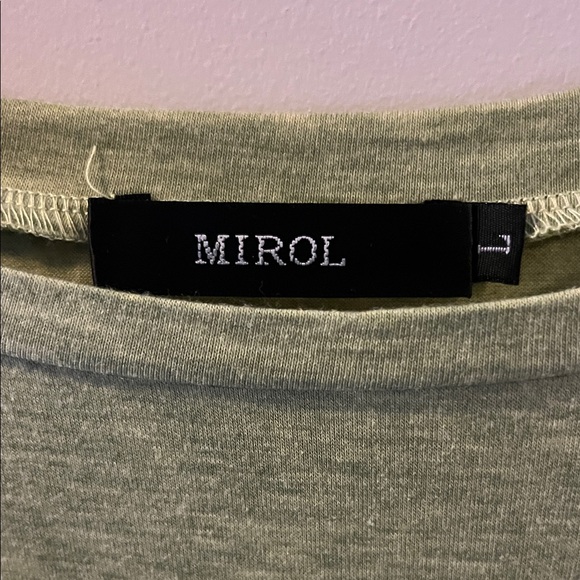 Green Ruffle Sleeve Tee - Picture 2 of 7